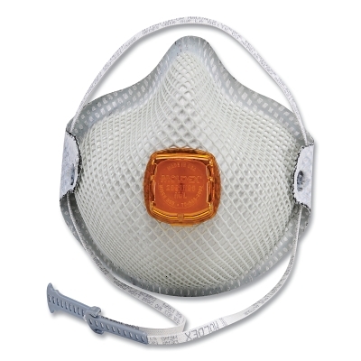 MED/LG N95 PARTICULATE RESPIRATOR W/HAND